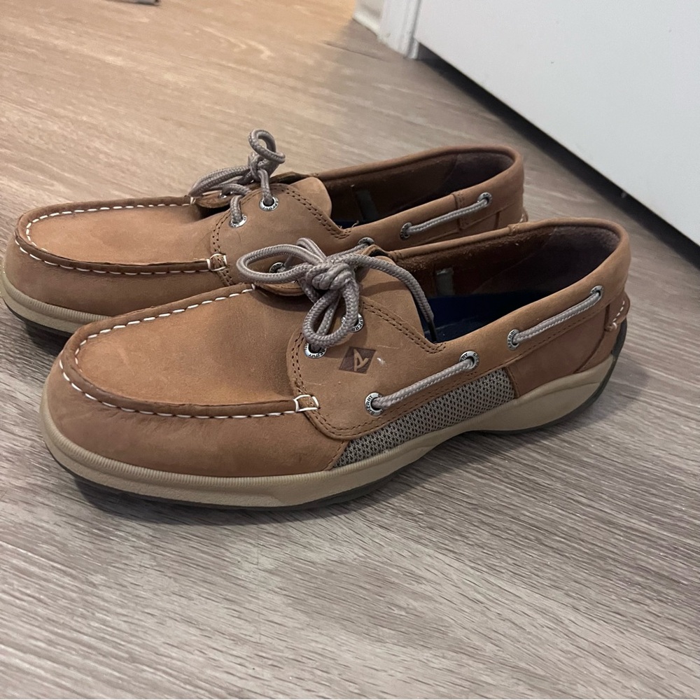 Sperry Top Sider Intrepid 2 Eye Leather Boat Shoes